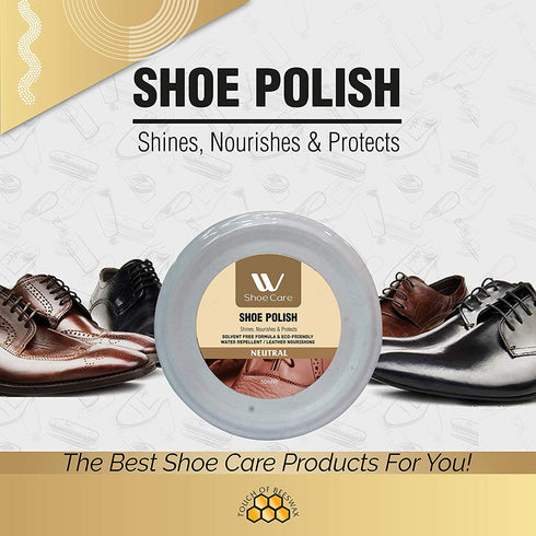 Shoe Polish Neutral | 1.69 fl oz | WBM SHOE CARE